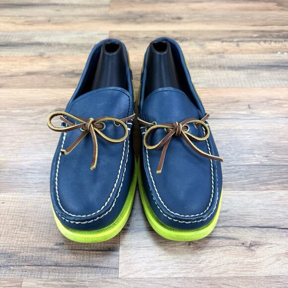 Eastland Blue size 8.5D Men\'s Yarmouth Camp Moc Slip On Bomber main image 6